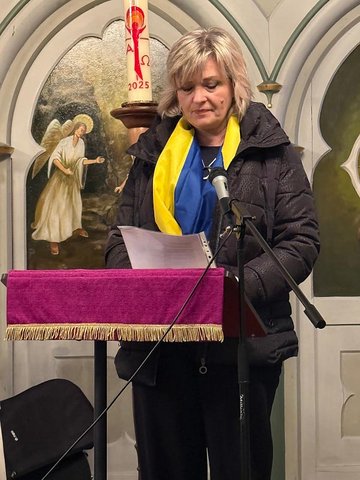 Oksana Koscherhina aus Kyjiw