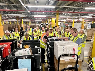 Besuch bei Amazon