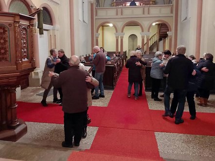 Tanz in der Kirche